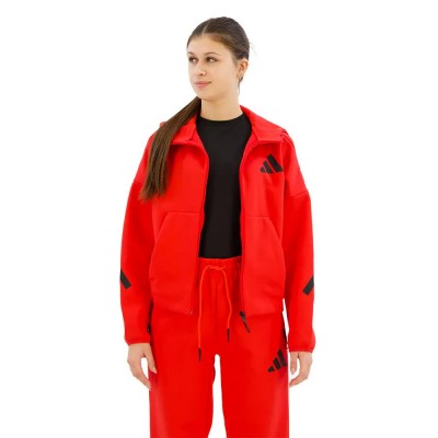 блуза,дамски,блузи,adidas,z.n.e,full,zip,sweatshirt,pure,ruby,(red)