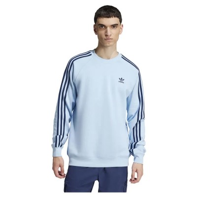 блуза,мъжки,пуловери,adidas,originals,adicolor,classics,3,stripes,sweatshirt,blue