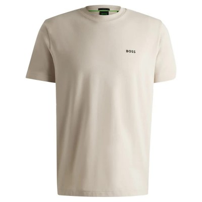 тениска,мъжки,тениски,boss,10256064,01,short,sleeve,t,shirt,open,beige,(beige)