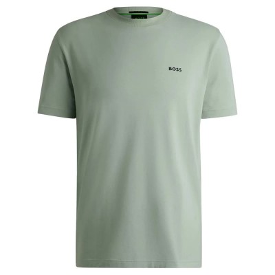 тениска,мъжки,тениски,boss,10256064,01,short,sleeve,t,shirt,green