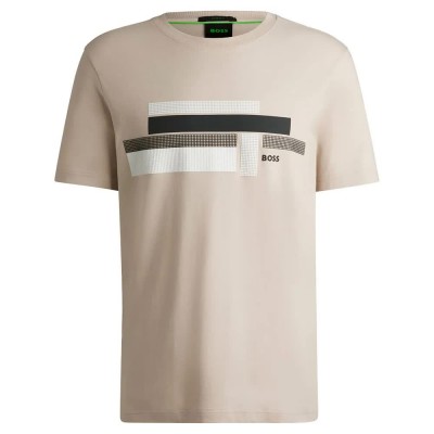 тениска,мъжки,тениски,boss,glamping,01,short,sleeve,t,shirt,beige