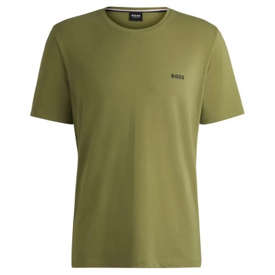 тениска,мъжки,пижами,boss,mix&match,01,short,sleeve,pyjama,t,shirt,green,(medium,green)