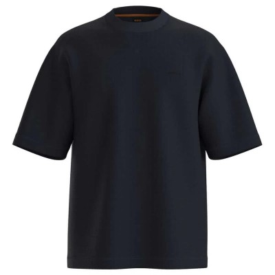тениска,мъжки,тениски,boss,waffle,01,short,sleeve,t,shirt,dark,blue,(blue)