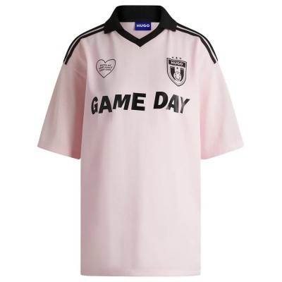 тениска,дамски,тениски,hugo,dila,01,short,sleeve,t,shirt,pink