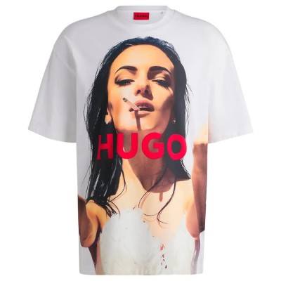 тениска,мъжки,тениски,дамски,тениски,hugo,duwedie,01,short,sleeve,t,shirt,white,(white)