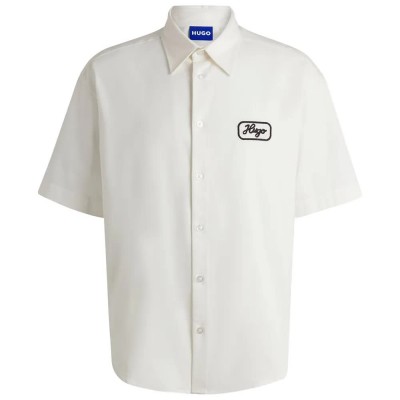 риза,с,къс,ръкав,мъжки,ризи,hugo,ebronn,01,blue,short,sleeve,shirt,white,(open,white)