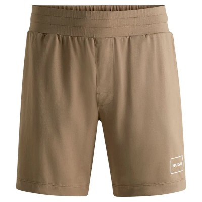 къси,панталони,мъжки,панталони,hugo,laze,01,sweat,shorts,brown