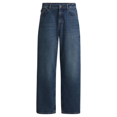 дънки,дамски,панталони,hugo,leni,02,jeans,blue
