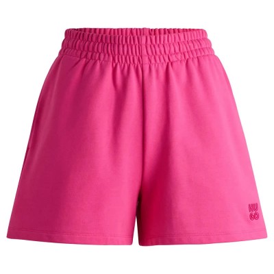 къси,панталони,дамски,панталони,hugo,ninosta,2,01,sweat,shorts,pink