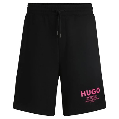 къси,панталони,мъжки,панталони,hugo,nomario,01,sweat,shorts,black