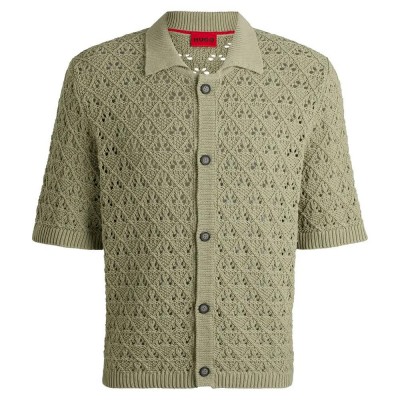 мъжки,блузи,с,яка,hugo,sommp,01,short,sleeve,polo,green