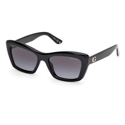 слънчеви,очила,слънчеви,очила,guess,gu00195,woman,sunglasses,shiny,black,gradient,smoke,(black)