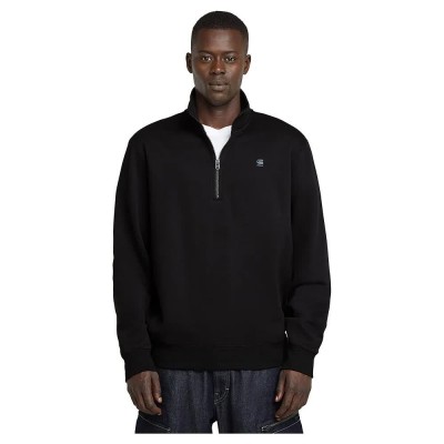 блуза,мъжки,пуловери,g,star,premium,core,half,zip,sweatshirt,black