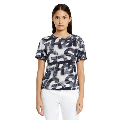 тениска,дамски,тениски,g,star,sprayed,letters,short,sleeve,v,neck,t,shirt,grey,(light,chalk,sprayed,letters)