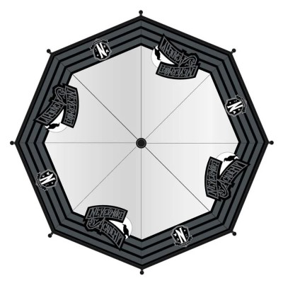 чадър,чадъри,cerdá,wednesday,umbrella,60,cm,silver,(multicolour)