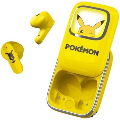 слушалки,слушалки,otl,technologies,pikachu,pokémon,wireless,earphones,yellow,(yellow)