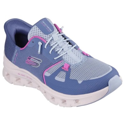 маратонки,дамски,маратонки,skechers,glide,step,pro,trainers,slate,mesh,pink,trim,(blue)