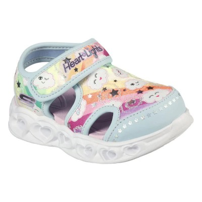 сандали,детски,сандали,и,чехли,skechers,heart,lights,sandals,green