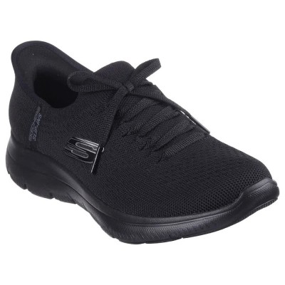 маратонки,дамски,маратонки,skechers,summits,trainers,black,knt,gunmetal,trim,(black)