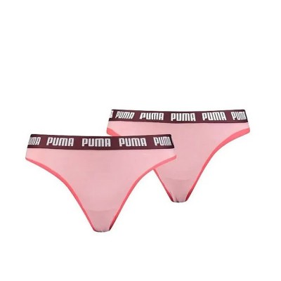 дамско,бельо,дамски,бикини,и,танкини,puma,logo,string,thong,pink,(pink)