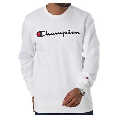блуза,мъжки,пуловери,champion,220254,sweatshirt,white,(white)