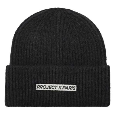 шапка,всички,шапки,project,x,paris,logo,beanie,black,(black)