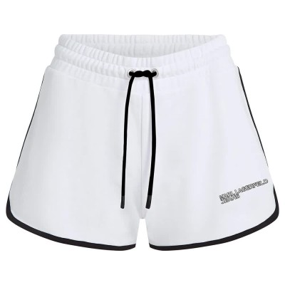 къси,панталони,дамски,панталони,karl,lagerfeld,binding,sweat,shorts,white