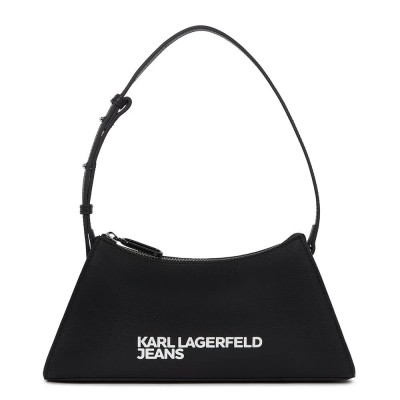 чанта,за,през,рамо,всички,чанти,karl,lagerfeld,essential,logo,matte,shoulder,bag,black