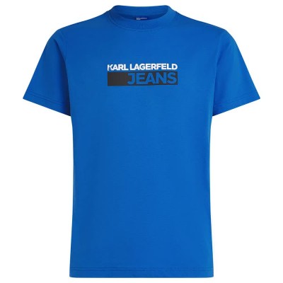 тениска,мъжки,тениски,karl,lagerfeld,slim,logo,short,sleeve,t,shirt,klj,blue,(blue)