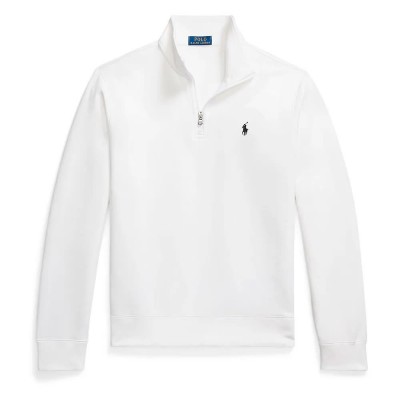 блуза,с,яка,мъжки,пуловери,polo,ralph,lauren,710922557,half,zip,sweatshirt,white