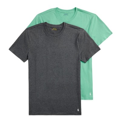 мъжко,бельо,polo,ralph,lauren,714830304,short,sleeve,base,layer,3,units,green,grey,(3pk,bcly,heather,pistachio,white)