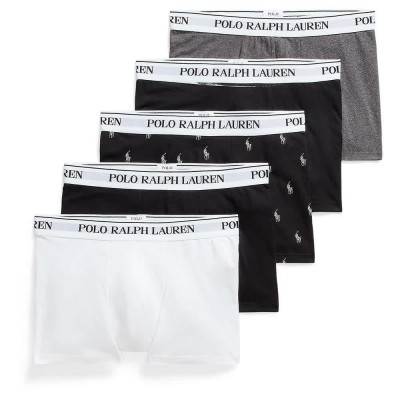 боксерки,мъжко,бельо,polo,ralph,lauren,714864292,trunks,boxers,5,units,multicolor,(5pk,wht,blk,blk,bc,hr,blk,pp)