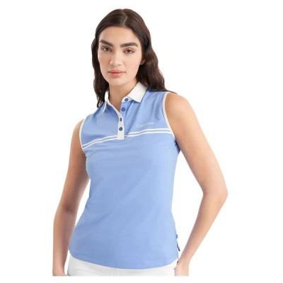 дамски,блузи,с,яка,calvin,klein,golf,bellevue,woman,sleeveless,polo,cornflower,(blue)