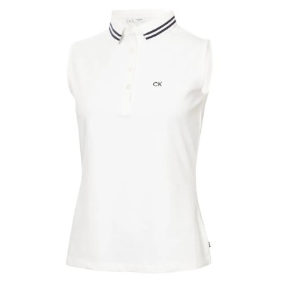 дамски,блузи,с,яка,мъжки,блузи,с,яка,calvin,klein,golf,brightmeadow,woman,sleeveless,polo,white,(white)