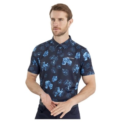 мъжки,блузи,с,яка,calvin,klein,golf,cyber,floral,printed,short,sleeve,polo,navy,(blue)