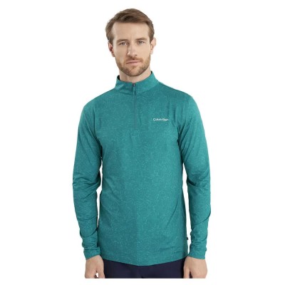 блуза,мъжки,пуловери,calvin,klein,golf,printed,newport,half,zip,sweatshirt,sea,green,(green)