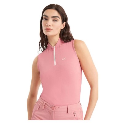 тениска,дамски,тениски,calvin,klein,golf,tattler,woman,sleeveless,t,shirt,pink,(powder,pink)