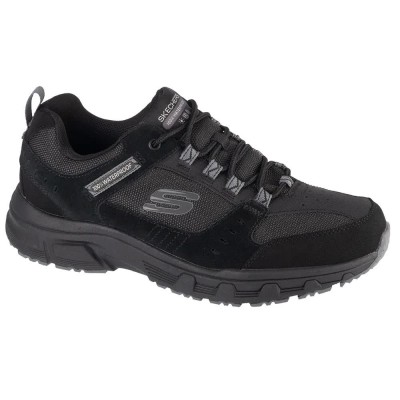 маратонки,мъжки,маратонки,skechers,oak,canyon,rydell,trainers,black,suede,synthetic,blue,trim,(black)