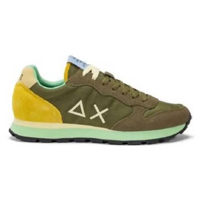 маратонки,мъжки,маратонки,sun68,tom,multicolor,trainers,military,(green)