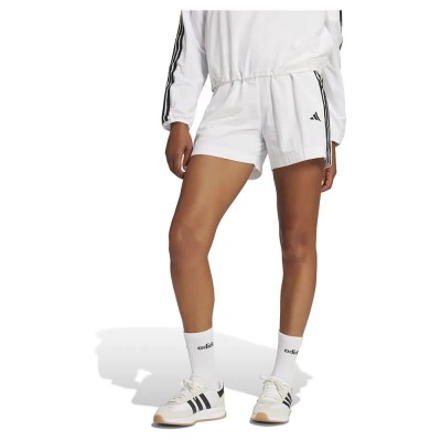 къси,панталони,дамски,панталони,adidas,essentials,3,stripes,lifestyle,woven,shorts,white,black,(white)