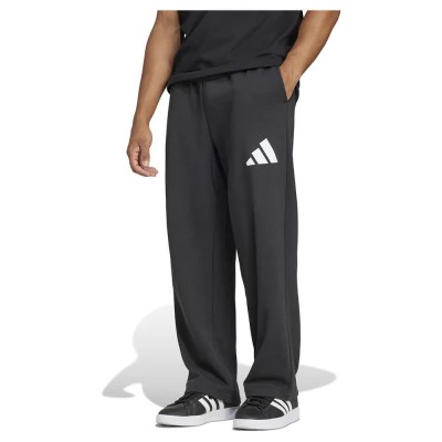 анцуг,мъжки,панталони,adidas,essentials,wide,leg,3,bar,logo,joggers,black