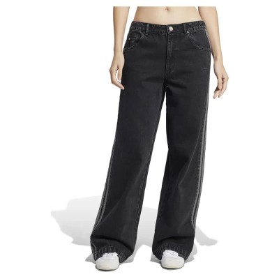 дънки,дамски,панталони,adidas,originals,adicolor,3,stripes,jeans,true,black,denim,(black)