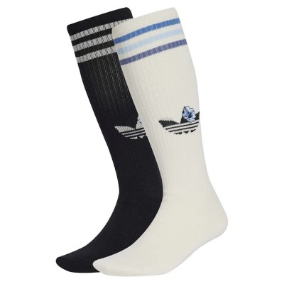 чорапи,дамски,чорапи,adidas,originals,x,liberty,long,socks,2,units,white,black,(chalk,white,black)