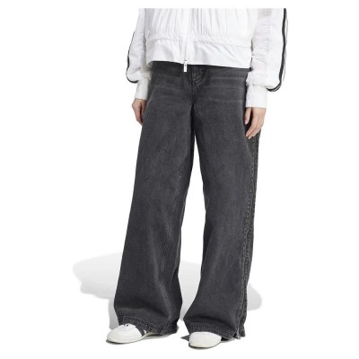 дънки,дамски,панталони,adidas,originals,zip,jeans,black