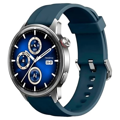 часовник,часовници,realme,watch,s2,smartwatch,silver,(blue)