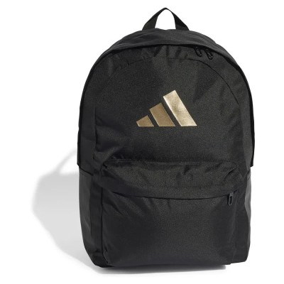 раница,раници,adidas,classic,3,bar,logo,27l,backpack,black,gold,met,(black)