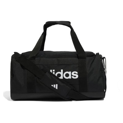сак,сакове,adidas,linear,small,24l,duffle,bag,black,black,white,(black)
