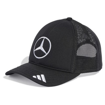 шапка,всички,шапки,adidas,mercedes,amg,petronas,f1,team,trucker,cap,black,white,(black)