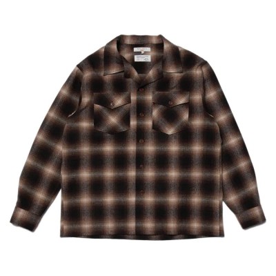 карирана,риза,мъжки,ризи,nudie,jeans,vincent,shadow,check,long,sleeve,shirt,brown