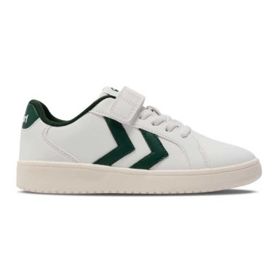 юношески,обувки,детски,маратонки,hummel,derby,court,junior,indoor,court,shoes,dark,green,(white)